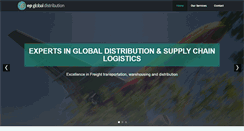 Desktop Screenshot of epglobaldistribution.com